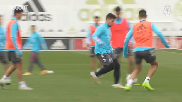 Preparations for the match against Eibar